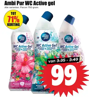Dirk Ambi Pur WC Active gel aanbieding