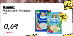 Budget Food Bambix Multigranen of Rijstebloem aanbieding