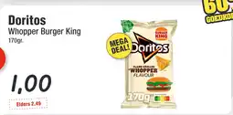 Budget Food Doritos Whopper Burger King aanbieding