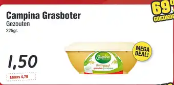 Budget Food Campina Grasboter Gezouten aanbieding