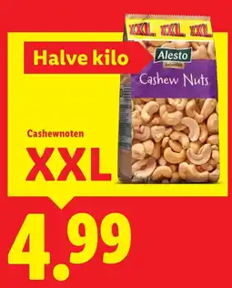 Lidl Alesto Cashewnoten aanbieding