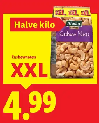 Lidl Alesto Cashewnoten aanbieding