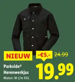 Lidl Parkside Herenwerkjas aanbieding