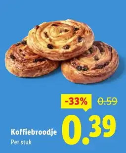 Lidl Koffiebroodje aanbieding