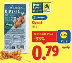 Lidl Kipsaté aanbieding