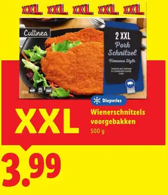 Lidl Wienerschnitzels voorgebakken aanbieding
