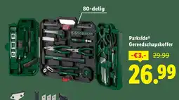 Lidl Parkside Gereedschapskoffer aanbieding