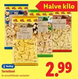 Lidl Tortellani aanbieding
