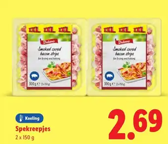 Lidl Dulano Spekreepjes aanbieding