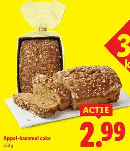 Lidl Appel-karamel cake aanbieding