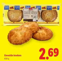 Lidl Gevulde koeken aanbieding