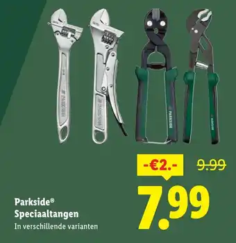 Lidl Parkside Speciaaltangen aanbieding