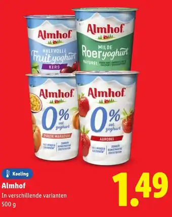 Lidl Almhof aanbieding