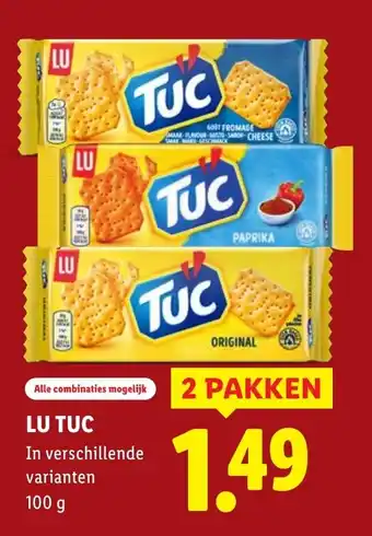Lidl LU TUC aanbieding