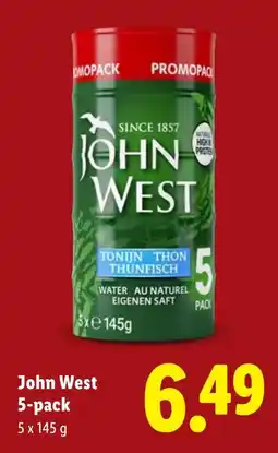 Lidl John West aanbieding