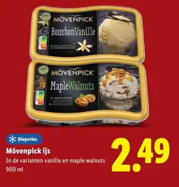 Lidl Mövenpick ijs aanbieding