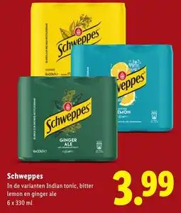 Lidl Schweppes aanbieding
