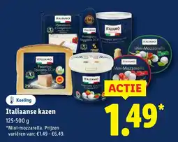 Lidl Italiamo italiaanse kazen aanbieding