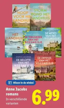 Lidl Anne Jacobs romans aanbieding