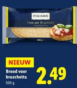 Lidl Italiamo Brood voor bruschetta aanbieding
