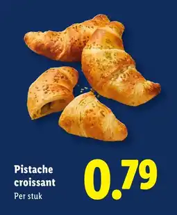 Lidl Pistache croissant aanbieding