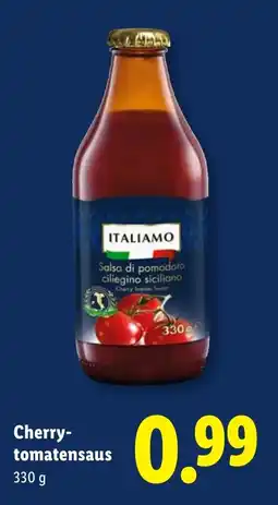 Lidl Italiamo Cherry tomatensaus aanbieding