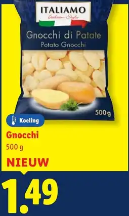 Lidl Italiamo Gnocchi aanbieding