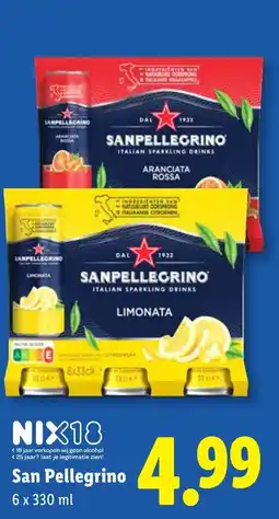 Lidl San Pellegrino aanbieding