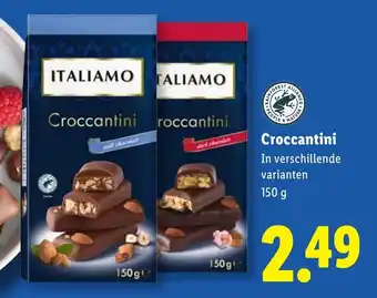 Lidl Italiamo Croccantini aanbieding