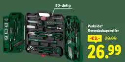 Lidl Parkside Gereedschapskoffer aanbieding