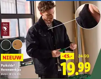 Lidl Parkside Herenwerkjas aanbieding