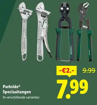 Lidl Parkside Speciaaltangen aanbieding