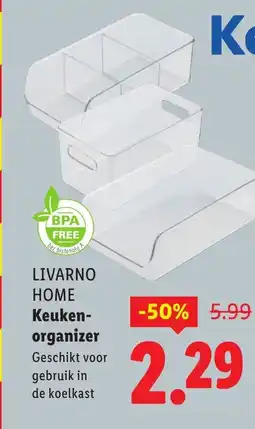 Lidl Livarno home Keuken organizer aanbieding