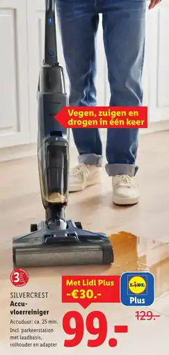 Lidl Silvercrest accu vloerreiniger aanbieding