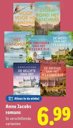 Lidl Anne Jacobs romans aanbieding