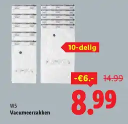 Lidl W5 Vacumeerzakken aanbieding
