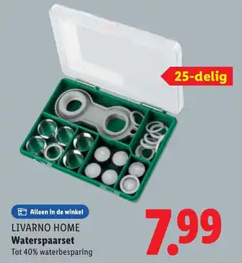 Lidl Livarno home waterspaarset aanbieding