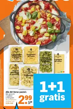 Albert Heijn Alle AH Verse pasta's aanbieding