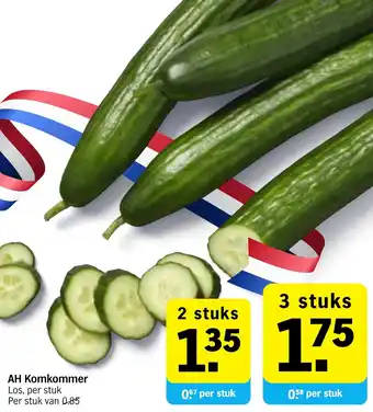 Albert Heijn AH Komkommer aanbieding