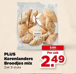 PLUS PLUS Korenlanders Broodjes mix aanbieding