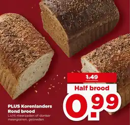 PLUS PLUS Korenlanders Rond brood aanbieding