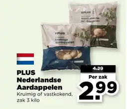 PLUS PLUS Nederlandse Kruimige aardappelen aanbieding