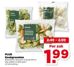 PLUS PLUS Kookgroenten aanbieding