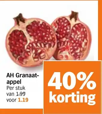Albert Heijn AH Granaatappel aanbieding