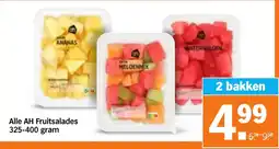 Albert Heijn Alle AH Fruitsalades aanbieding