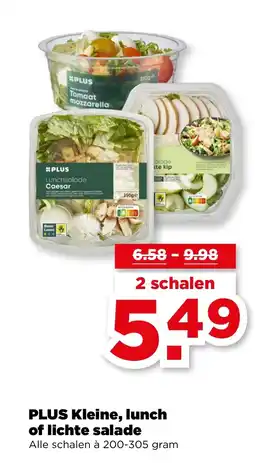 PLUS PLUS Kleine, lunch of lichte salade aanbieding