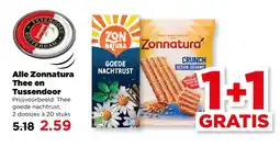 PLUS Alle Zonnatura Thee en Tussendoor aanbieding