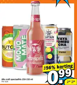 Albert Heijn Alle craft speciaalfris aanbieding