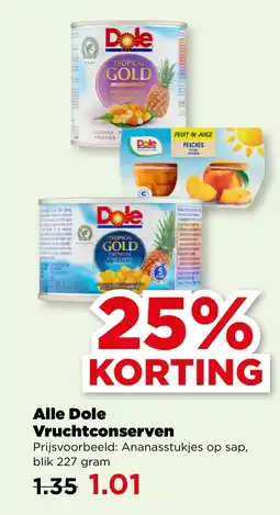PLUS Alle Dole Vruchtconserven aanbieding