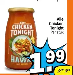 Albert Heijn Alle Chicken Tonight aanbieding